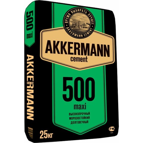 Купить Цемент AKKERMANN М500 (Углегорский) 50 кг в Красном Сулине
